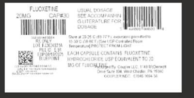Label (Fluxetine 20mg)